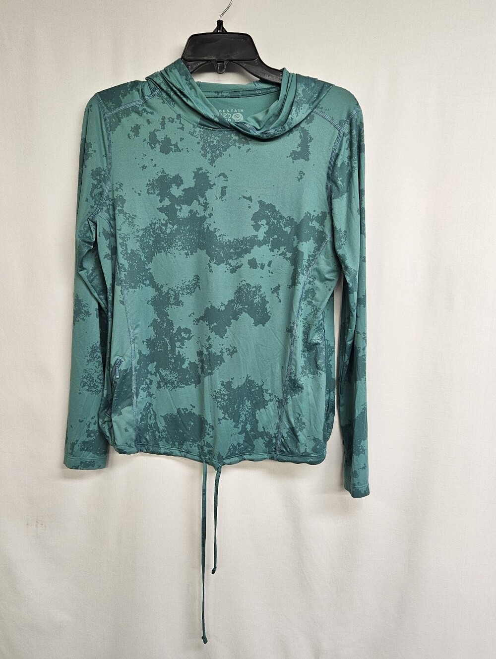 Mountain Hardwear Women's Crater Lake Long Sleeve Hoody UPF 50 Size Small Green